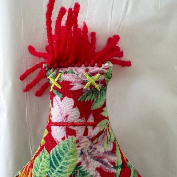 Dammit Doll Floral Stress Reliever Tropical Design - Picture 2 of 4